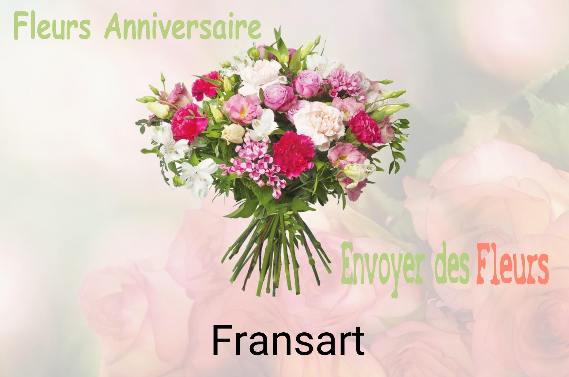 Bouquet de fleurs d’anniversaire livré à Fransart