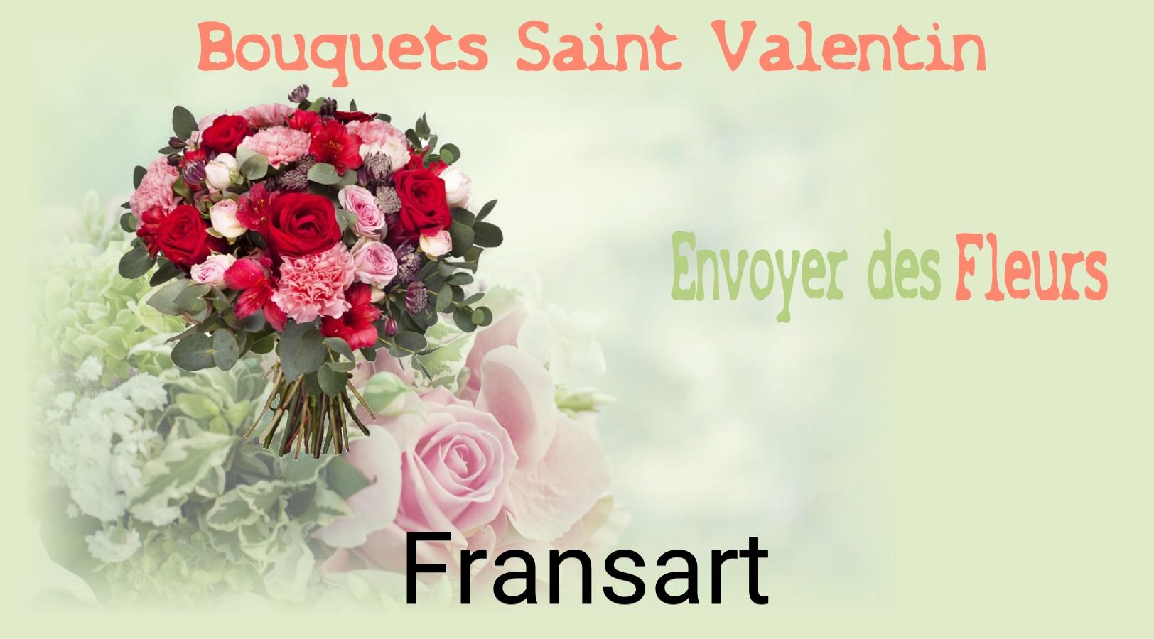 Roses de Saint-Valentin livrées à Fransart